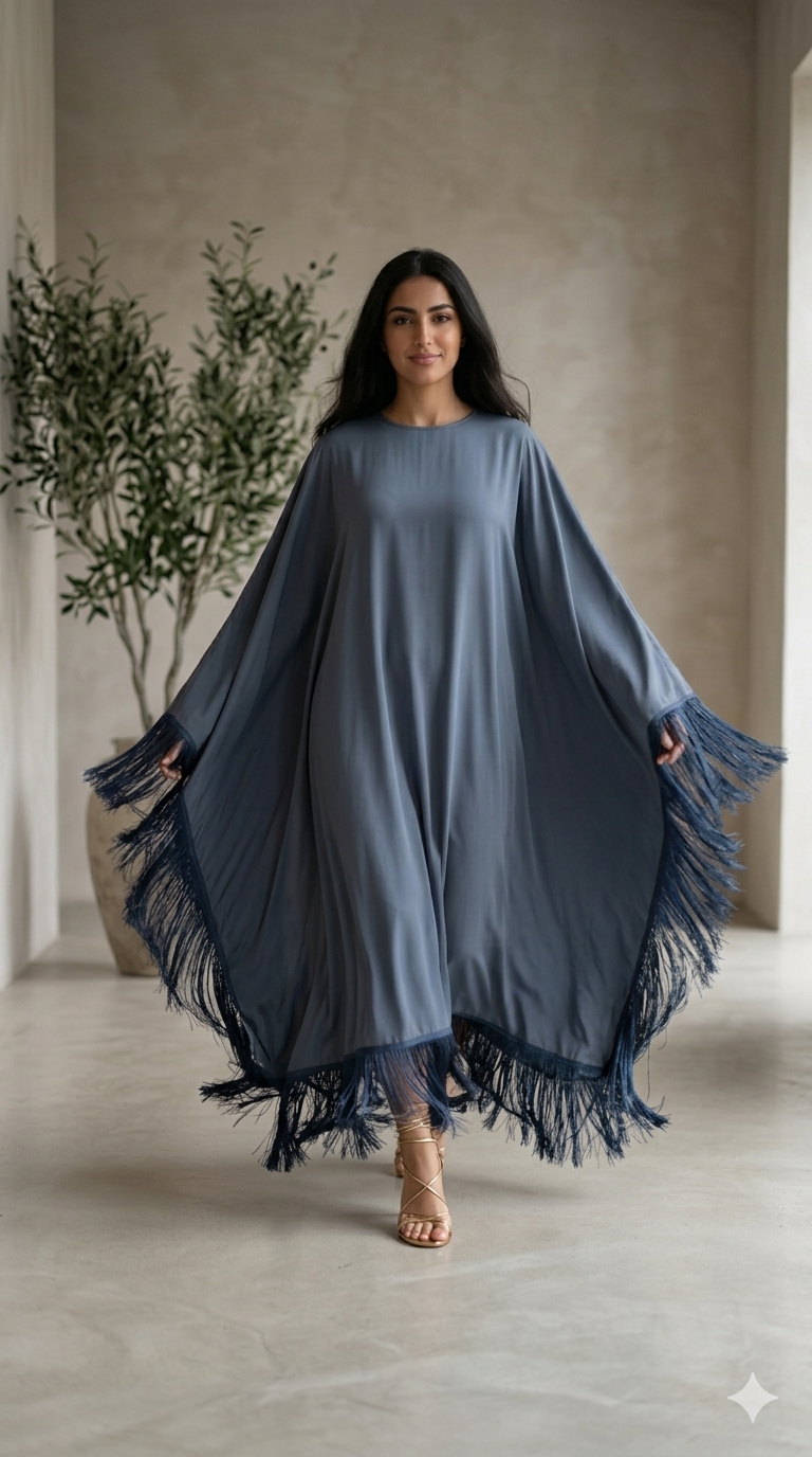 NEW blue abaya