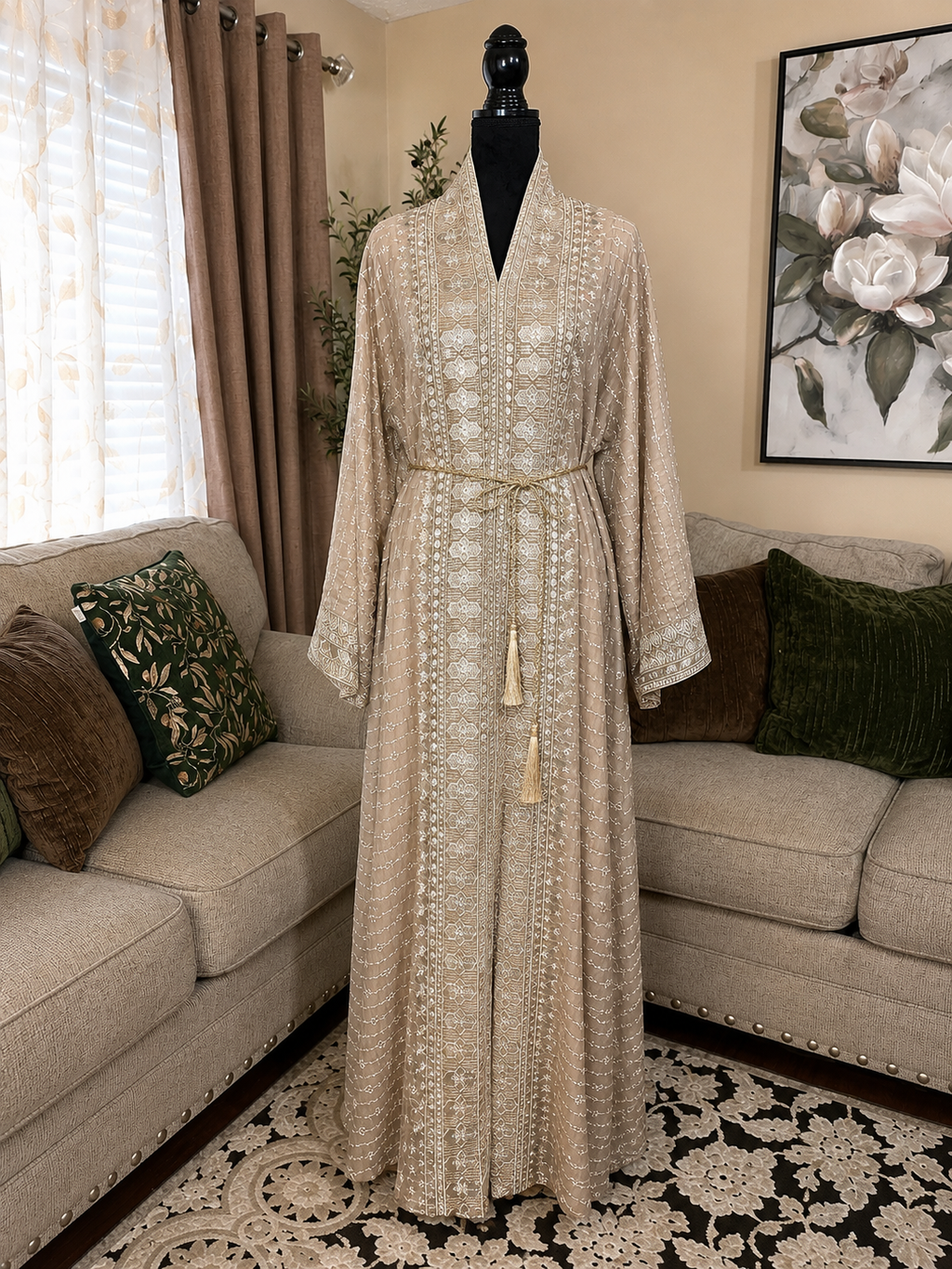 ✨ Emirati Luxury Abaya