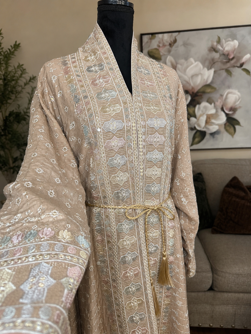 ✨ Emirati Luxury Abaya