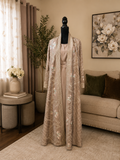 NEW Elegant Beige Abaya Overview